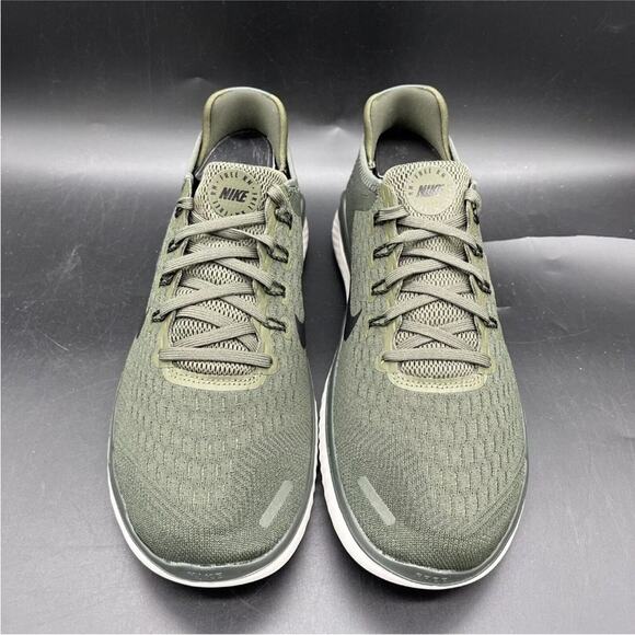 Nike Free RN 2018 Cargo Khaki Black Sequoia 942836-300 Men's Running size 8.5 - Picture 4 of 5